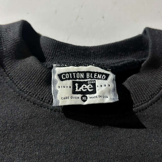 90's "made in USA" Lee NEGATUDE 「don't know don't care」アート スウェットシャツ