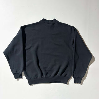 90's "made in USA" HANES "DON'T WANNA" 刺繍 アート スウェットシャツ