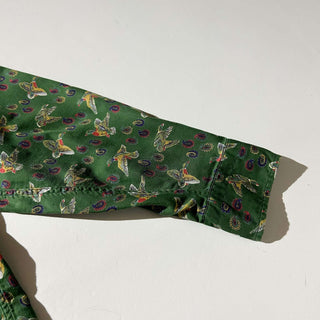 70's～80's "made in USA" Flying Scotsman アニマル柄×ペイズリー柄 L/S シャツ