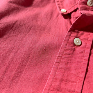 OLD RALPH LAUREN "CLASSIC FIT" ボタンダウン L/Sシャツ(レッド)