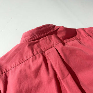 OLD RALPH LAUREN "CLASSIC FIT" ボタンダウン L/Sシャツ(レッド)