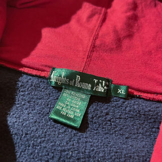 90's Knights of Round Table クレイジーパターン スウェット ベスト フーディー