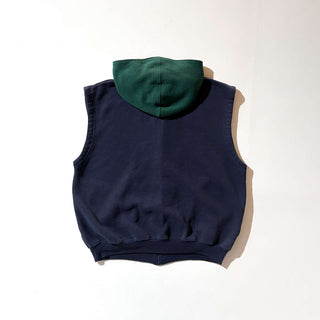 90's Knights of Round Table クレイジーパターン スウェット ベスト フーディー