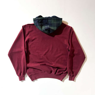 90's Nautica ハーフジップ 切替 フーディー