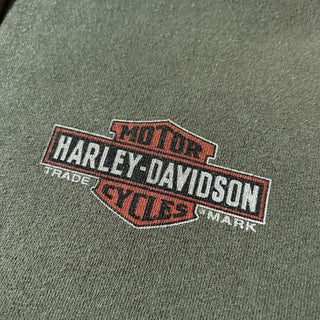 Harley Davidson フェード フルジップ フーディー