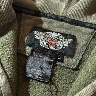 Harley Davidson フェード フルジップ フーディー