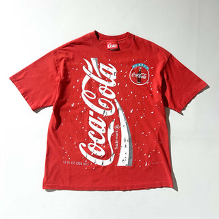 90's "made in USA" OFFICIAL COKE プロモーション 両面プリント Tシャツ