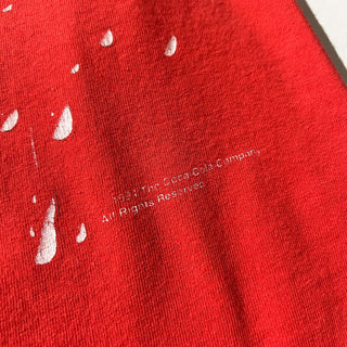 90's "made in USA" OFFICIAL COKE プロモーション 両面プリント Tシャツ