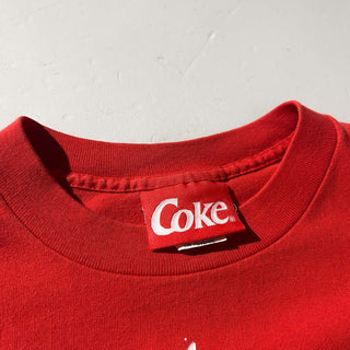 90's "made in USA" OFFICIAL COKE プロモーション 両面プリント Tシャツ