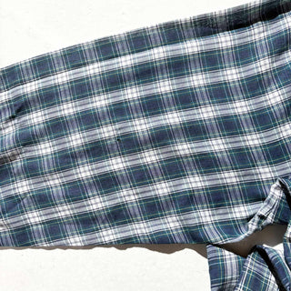 ～90's OLD GAP コットン×ポリエステル チェック L/S シャツ