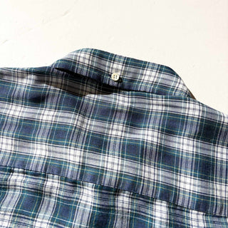 ～90's OLD GAP コットン×ポリエステル チェック L/S シャツ