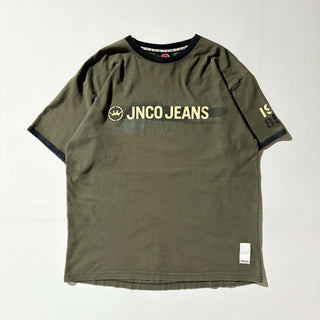 00's "made in USA" JNCO JEANS ブランドロゴ Tシャツ