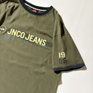 00's "made in USA" JNCO JEANS ブランドロゴ Tシャツ