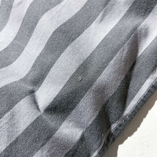 80's Results モノクロ ストライプ S/S シャツ