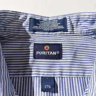 90's "made in USA" puritan ストライプ S/S シャツ