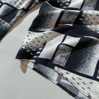 80's EXECTIVE CLUB 総柄 レーヨン L/S シャツ