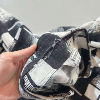 80's EXECTIVE CLUB 総柄 レーヨン L/S シャツ