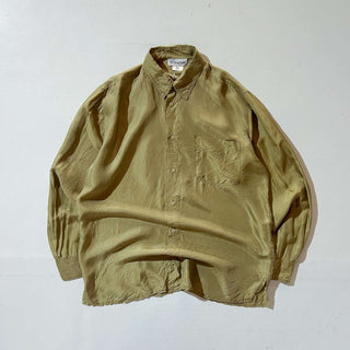 80's～90's  Unforgettable くすみシルク L/S シャツ