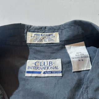 80's Club INTERNATIONAL ダブルポケット シルク L/S シャツ