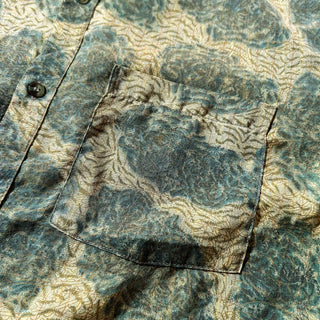 80's handloom emporium レーヨン 総柄 S/S シャツ