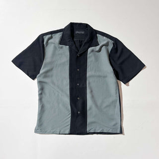 Mirano Bay レーヨン 開襟 S/S シャツ