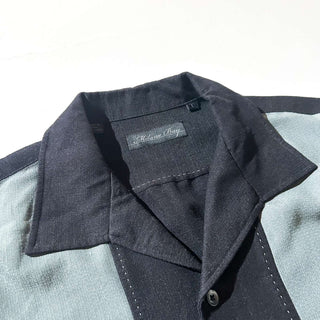 Mirano Bay レーヨン 開襟 S/S シャツ