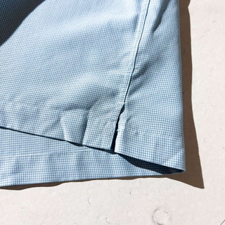 00's quicksilver レーヨン ウィンドウチェック S/S シャツ