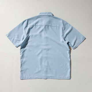 00's quicksilver レーヨン ウィンドウチェック S/S シャツ