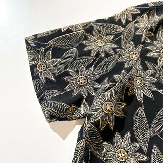 90's BON WORTH 花柄 開襟 S/S シャツ