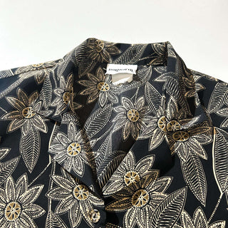 90's BON WORTH 花柄 開襟 S/S シャツ