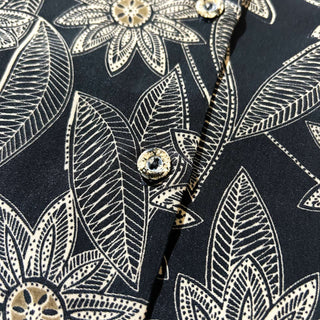 90's BON WORTH 花柄 開襟 S/S シャツ