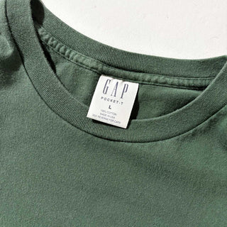 90's "MADE IN USA" OLD GAP リメイク ワンポイント ポケット Tシャツ