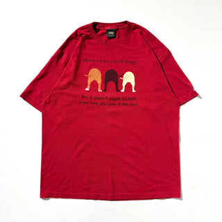 00's PRAIRIE MOUNTAIN ドッグプリント Tシャツ