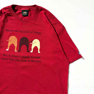 00's PRAIRIE MOUNTAIN ドッグプリント Tシャツ