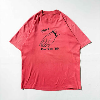 80's Penn Burn ハンドサイン プリント Tシャツ