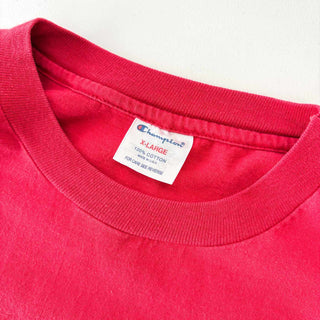 90's "MADE IN USA" Champion ビッグロゴ プリント Tシャツ