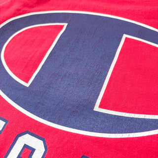 90's "MADE IN USA" Champion ビッグロゴ プリント Tシャツ