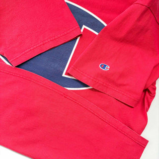 90's "MADE IN USA" Champion ビッグロゴ プリント Tシャツ