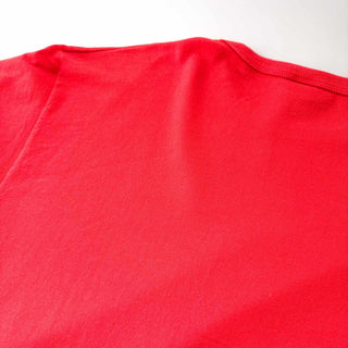 90's "MADE IN USA" Champion ロゴ プリント Tシャツ (レッド)