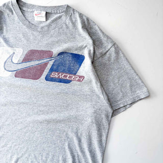 90's "MADE IN USA" NIKE センターロゴ "SWOOSH" プリント Tシャツ