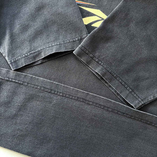 90's "REEBOK" センターロゴ プリント サンフェード Tシャツ