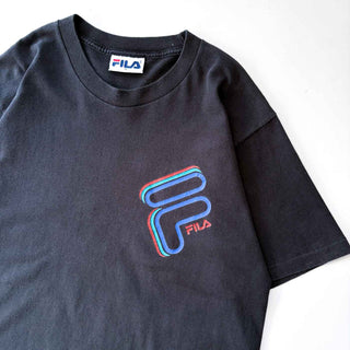 90's "MADE IN USA" FILA バックプリント Tシャツ