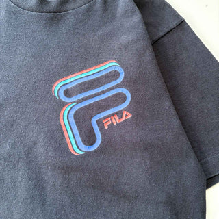 90's "MADE IN USA" FILA バックプリント Tシャツ