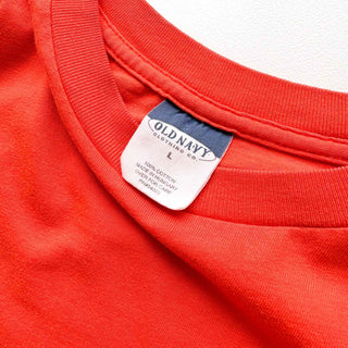 90's OLD NAVY 無地 ポケット Tシャツ