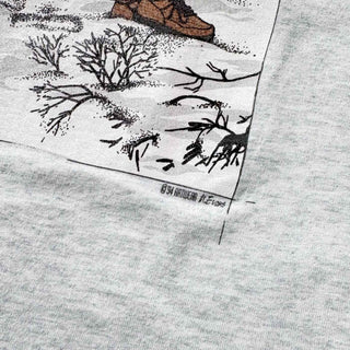 90's "MADE IN USA" ARTWEAR ユーモア プリント Tシャツ