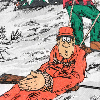 90's "MADE IN USA" ARTWEAR ユーモア プリント Tシャツ