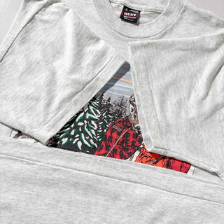 90's "MADE IN USA" ARTWEAR ユーモア プリント Tシャツ