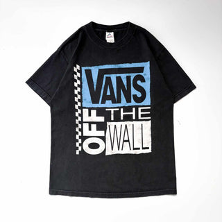 00's VANS ロゴ プリント Tシャツ