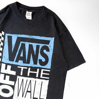 00's VANS ロゴ プリント Tシャツ