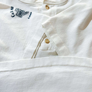 80's～90's Harley Davidson ヘンリーネック ワンポイント Tシャツ